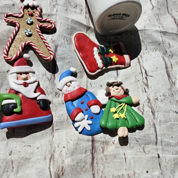 Cookies For Santa Milk And Fake Cookies Gingerbread Tray - Picture 5 of 6